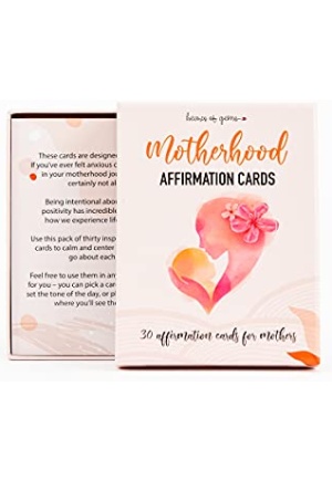 Motherhood Affirmation Cards, New Mom Gift, Self Care for Moms, Postpartum Support, Inspirational Cards for Women