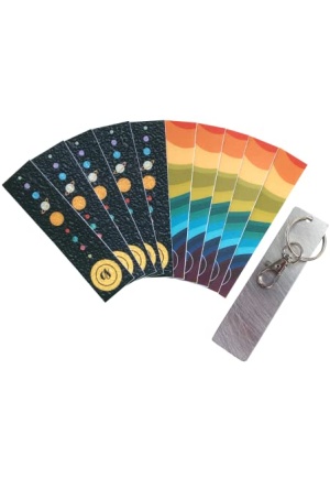 Calm Strips Variety Pack with Carry Tag (10 Textured Sensory Adhesives + Carry Tag)